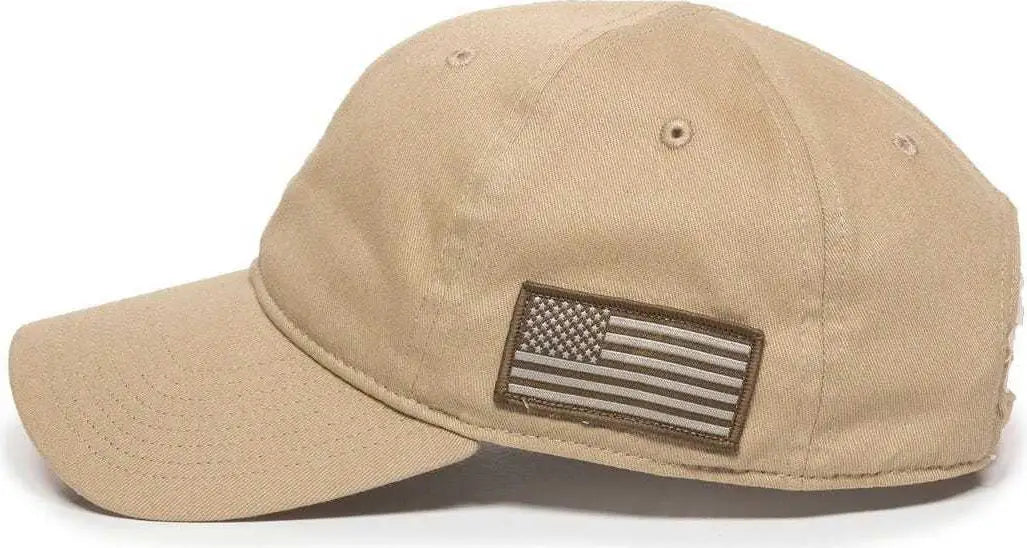 OC Sports TAC-500 Adjustable Cap - Khaki - Khaki / 6 7/8’’ - 7 1/2’’