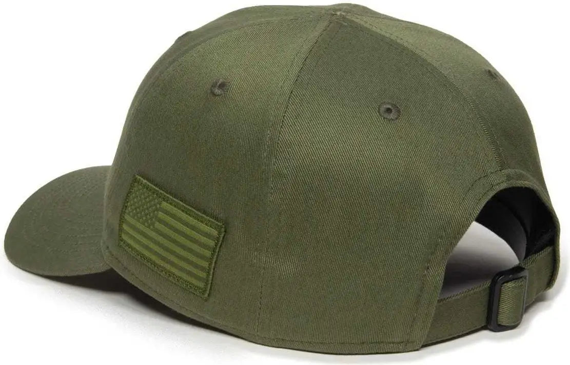 OC Sports TAC-500 Adjustable Cap - Olive - Olive / 6 7/8’’ - 7 1/2’’