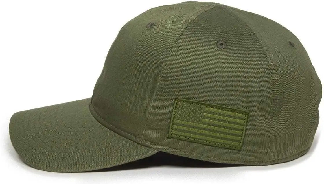 OC Sports TAC-500 Adjustable Cap - Olive - Olive / 6 7/8’’ - 7 1/2’’