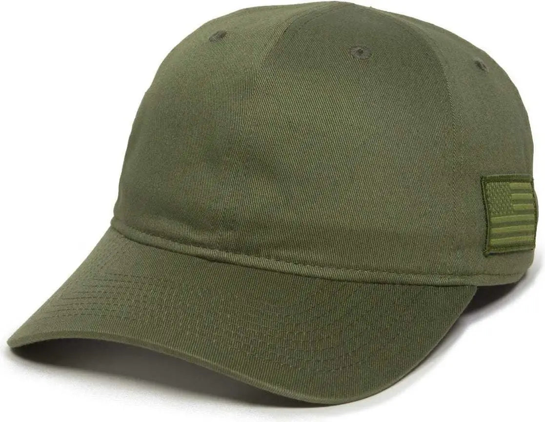OC Sports TAC-500 Adjustable Cap - Olive - Olive / 6 7/8’’ - 7 1/2’’