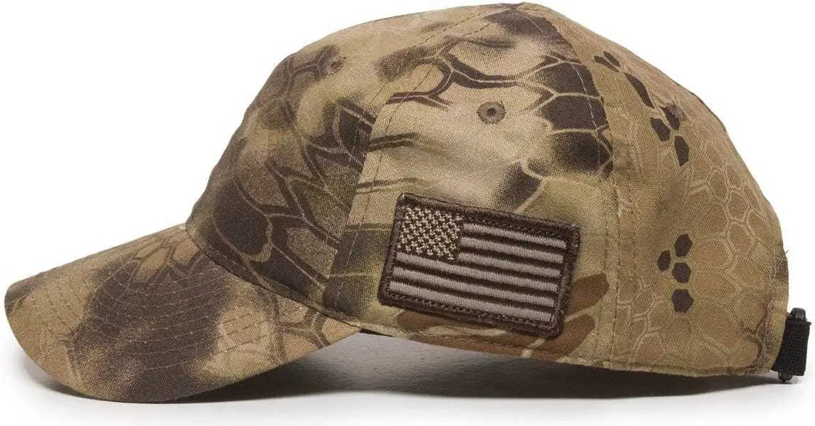 OC Sports TAC-600 Adjustable Cap - Kryptek Highlander - Kryptek Highlander / 6 7/8’’ - 7 1/2’’