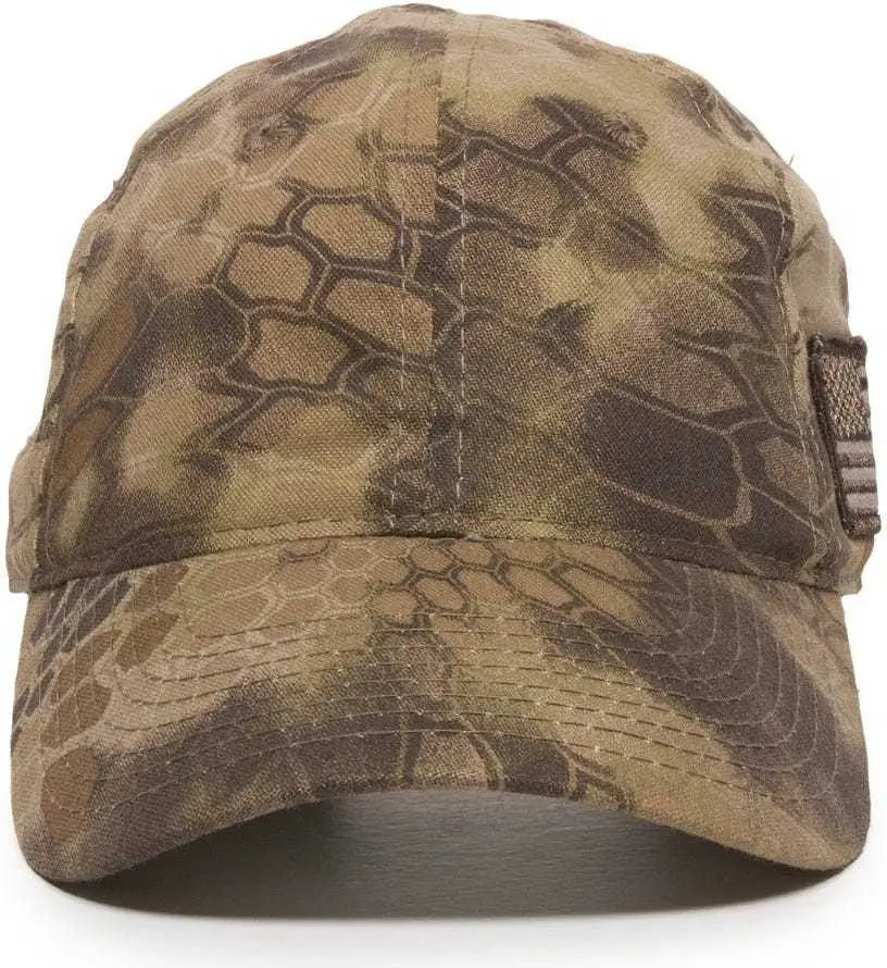 OC Sports TAC-600 Adjustable Cap - Kryptek Highlander - Kryptek Highlander / 6 7/8’’ - 7 1/2’’