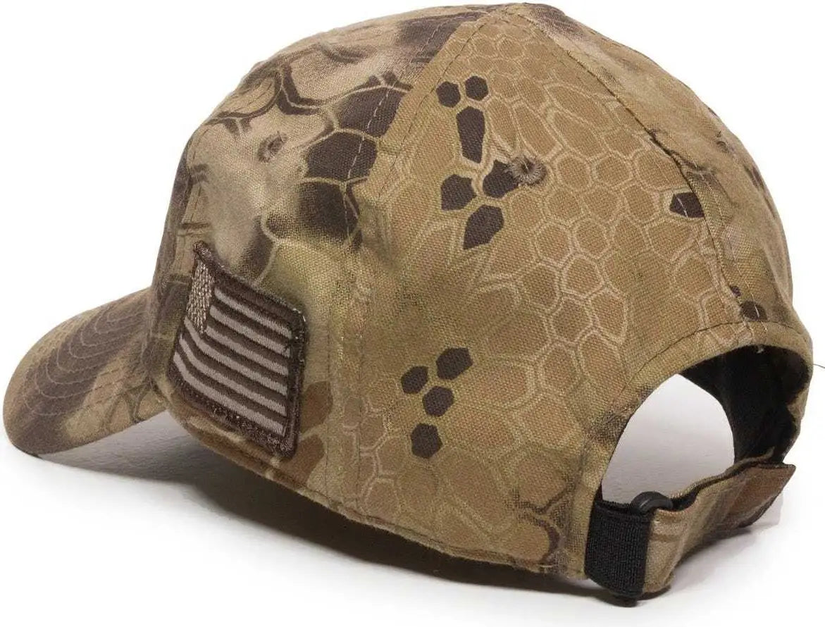 OC Sports TAC-600 Adjustable Cap - Kryptek Highlander - Kryptek Highlander / 6 7/8’’ - 7 1/2’’