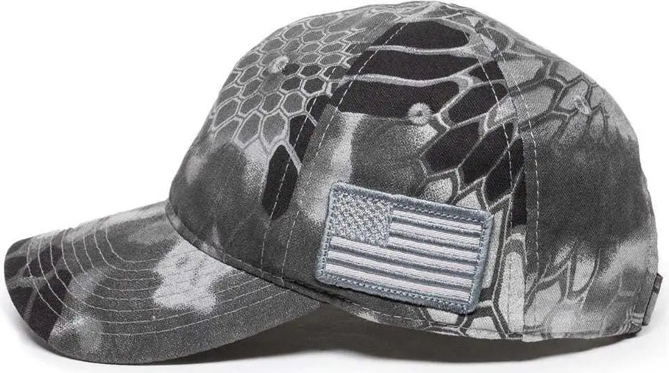 OC Sports TAC600 Kryptek Camo Cap - Kryptek Raid - Kryptek / 6 7/8’’ - 7 1/2’’