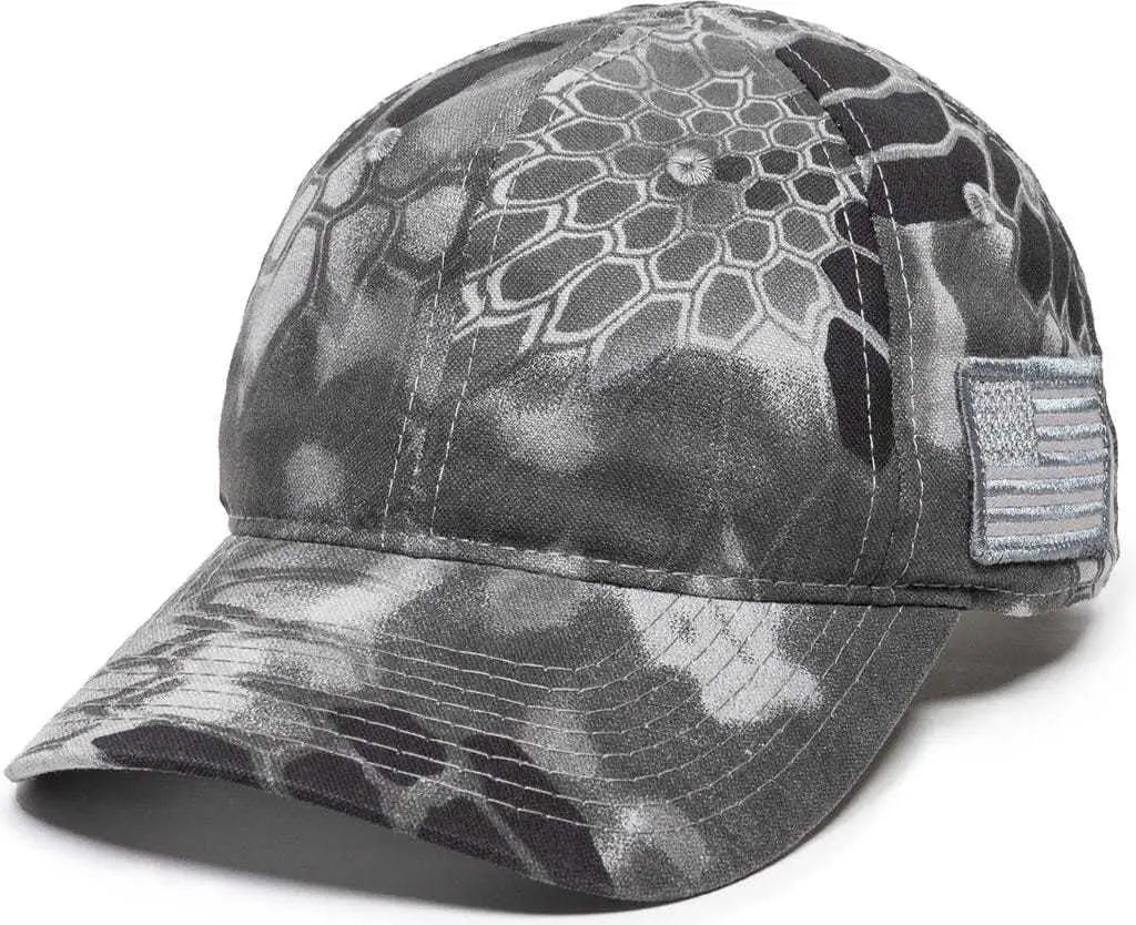 OC Sports TAC600 Kryptek Camo Cap - Kryptek Raid - Kryptek / 6 7/8’’ - 7 1/2’’