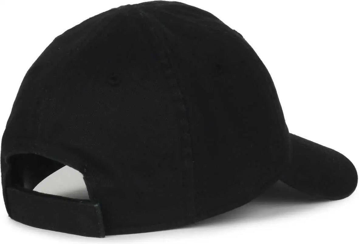 OC Sports TDL-116 Toddler Unstructured Garment Washed Cap - Black - Black / Toddler