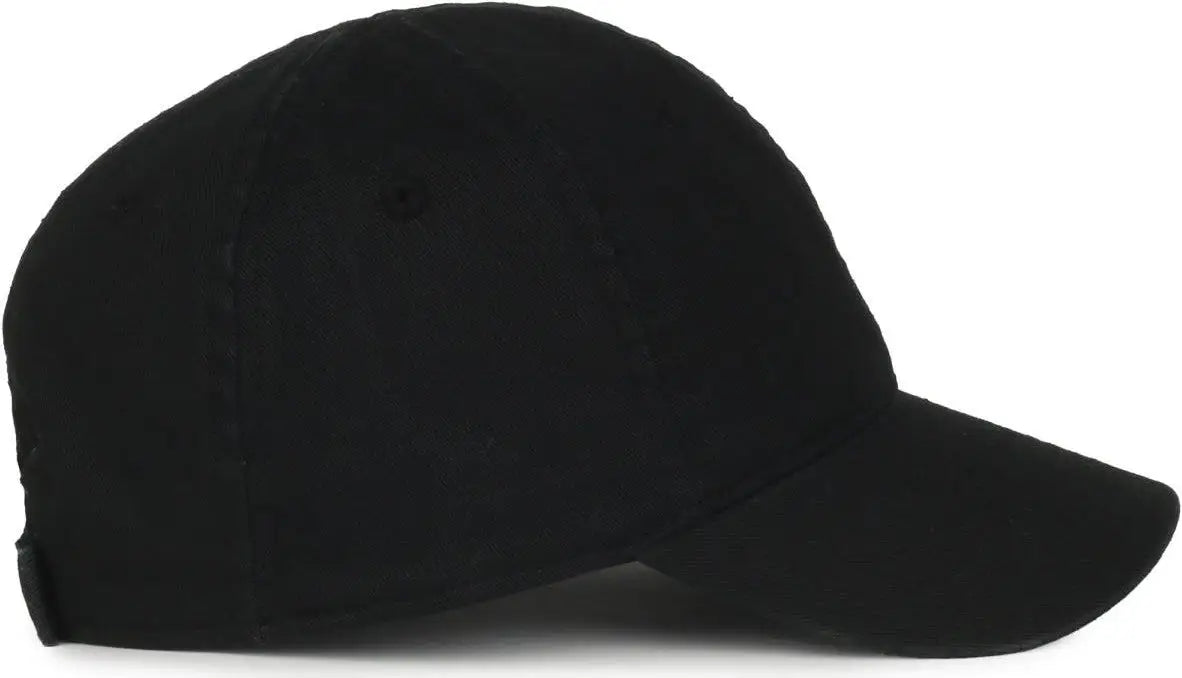 OC Sports TDL-116 Toddler Unstructured Garment Washed Cap - Black - Black / Toddler
