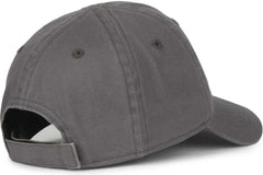 OC Sports TDL-116 Toddler Unstructured Garment Washed Cap - Charcoal - Dark Gray / Toddler