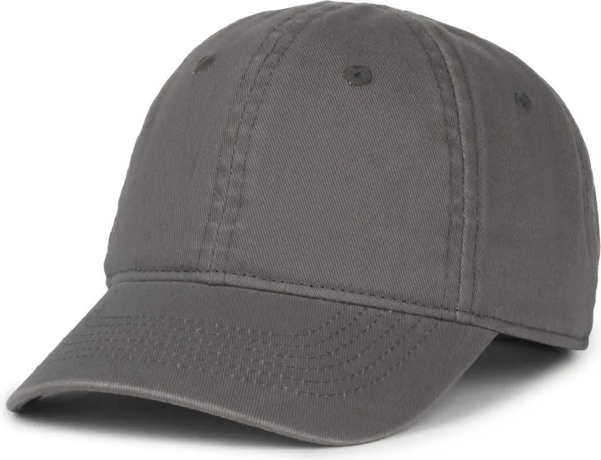 OC Sports TDL-116 Toddler Unstructured Garment Washed Cap - Charcoal - Dark Gray / Toddler