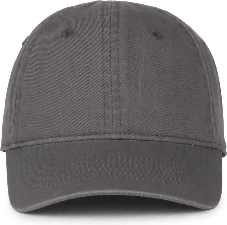 OC Sports TDL-116 Toddler Unstructured Garment Washed Cap - Charcoal - Dark Gray / Toddler