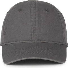 OC Sports TDL-116 Toddler Unstructured Garment Washed Cap - Charcoal - Dark Gray / Toddler