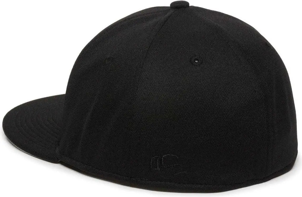 OC Sports TGS1930X Proflex Bamboo Charcoal Flat Visor Cap - Black