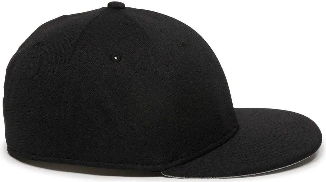 OC Sports TGS1930X Proflex Bamboo Charcoal Flat Visor Cap - Black