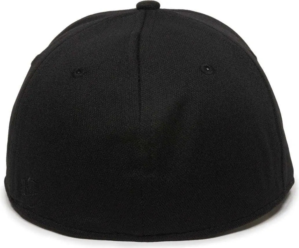 OC Sports TGS1930X Proflex Bamboo Charcoal Flat Visor Cap - Black