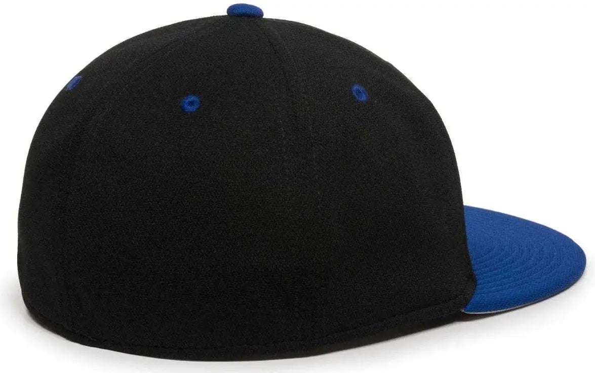 OC Sports TGS1930X Proflex Bamboo Charcoal Flat Visor Cap - Black Royal