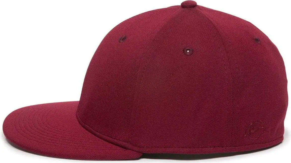 OC Sports TGS1930X Proflex Bamboo Charcoal Flat Visor Cap - Cardinal