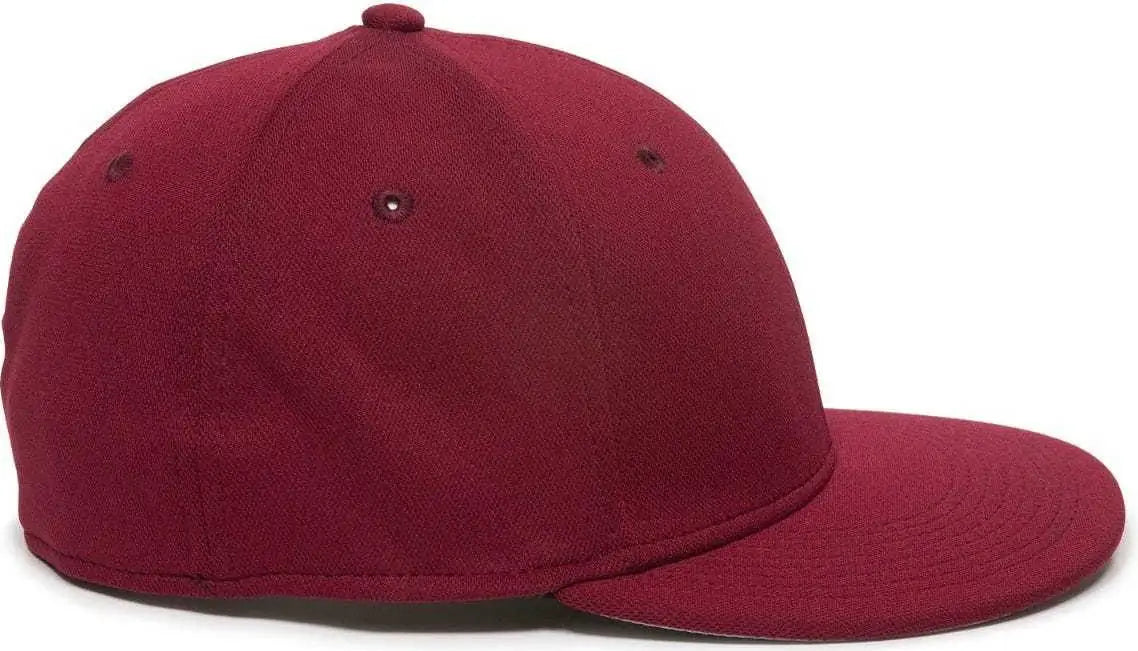 OC Sports TGS1930X Proflex Bamboo Charcoal Flat Visor Cap - Cardinal