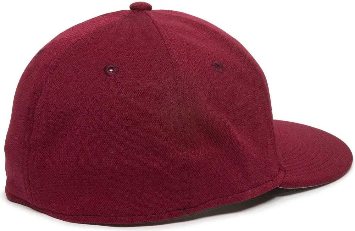 OC Sports TGS1930X Proflex Bamboo Charcoal Flat Visor Cap - Cardinal