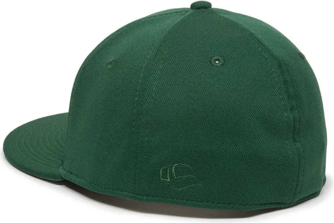 OC Sports TGS1930X Proflex Bamboo Charcoal Flat Visor Cap - Dark Green
