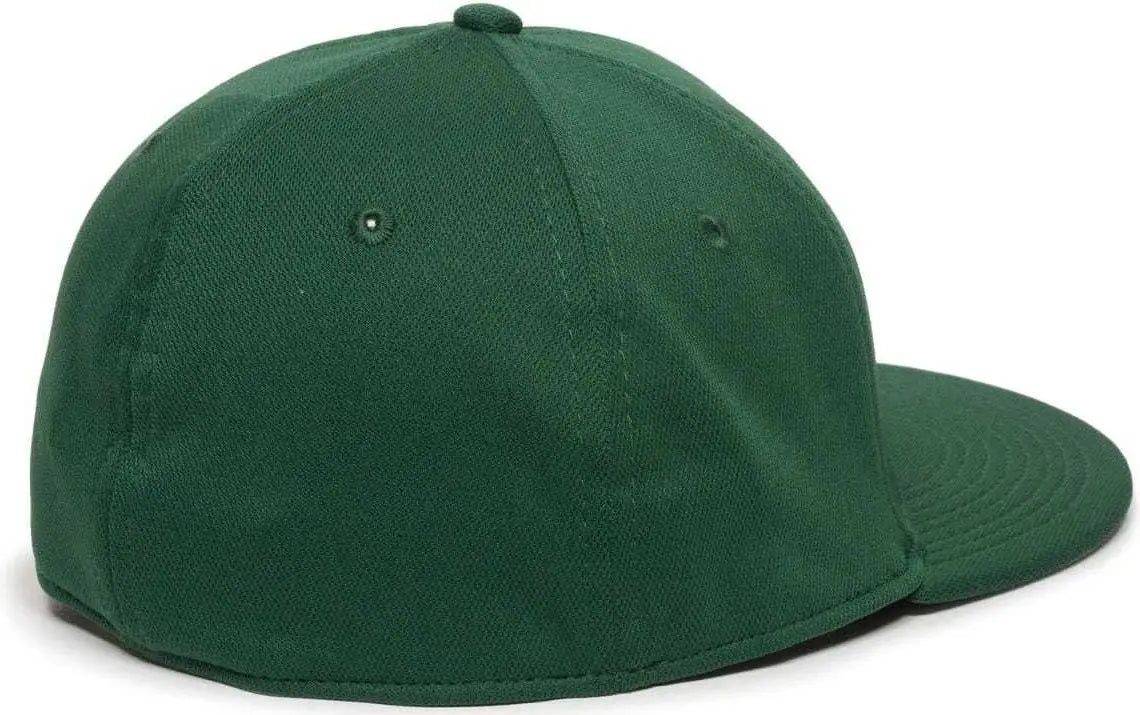 OC Sports TGS1930X Proflex Bamboo Charcoal Flat Visor Cap - Dark Green