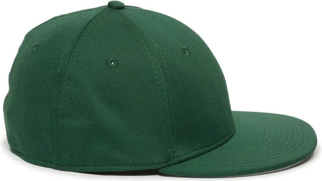 OC Sports TGS1930X Proflex Bamboo Charcoal Flat Visor Cap - Dark Green
