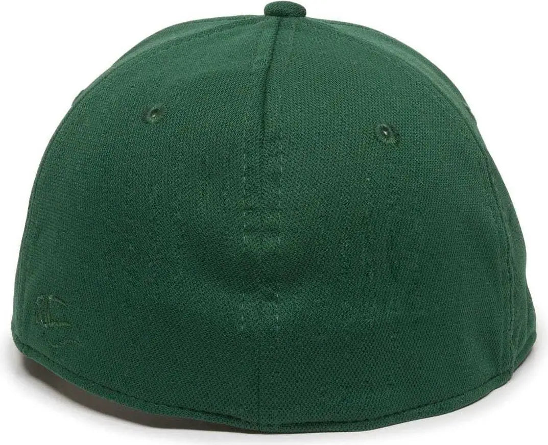 OC Sports TGS1930X Proflex Bamboo Charcoal Flat Visor Cap - Dark Green