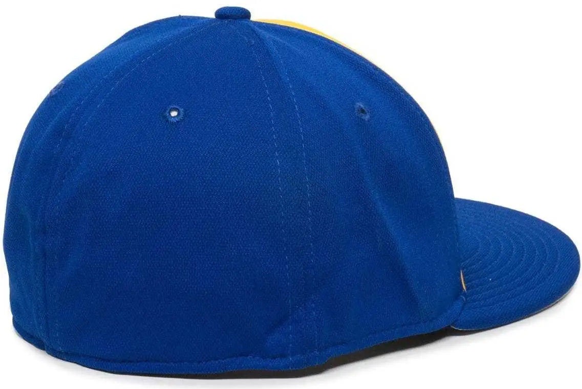 OC Sports TGS1930X Proflex Bamboo Charcoal Flat Visor Cap - Gold Royal