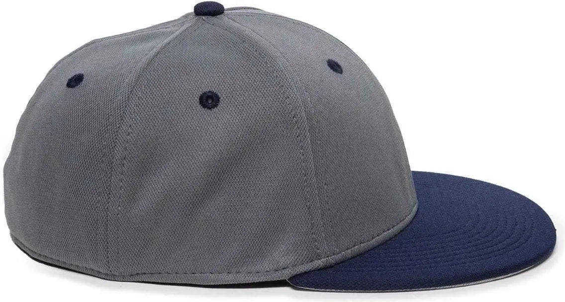 OC Sports TGS1930X Proflex Bamboo Charcoal Flat Visor Cap - Grap Navy