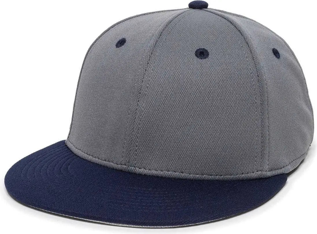 OC Sports TGS1930X Proflex Bamboo Charcoal Flat Visor Cap - Grap Navy
