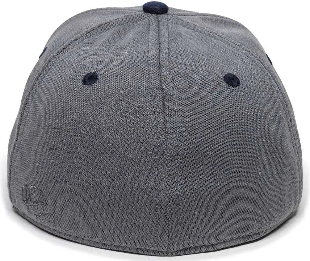 OC Sports TGS1930X Proflex Bamboo Charcoal Flat Visor Cap - Grap Navy