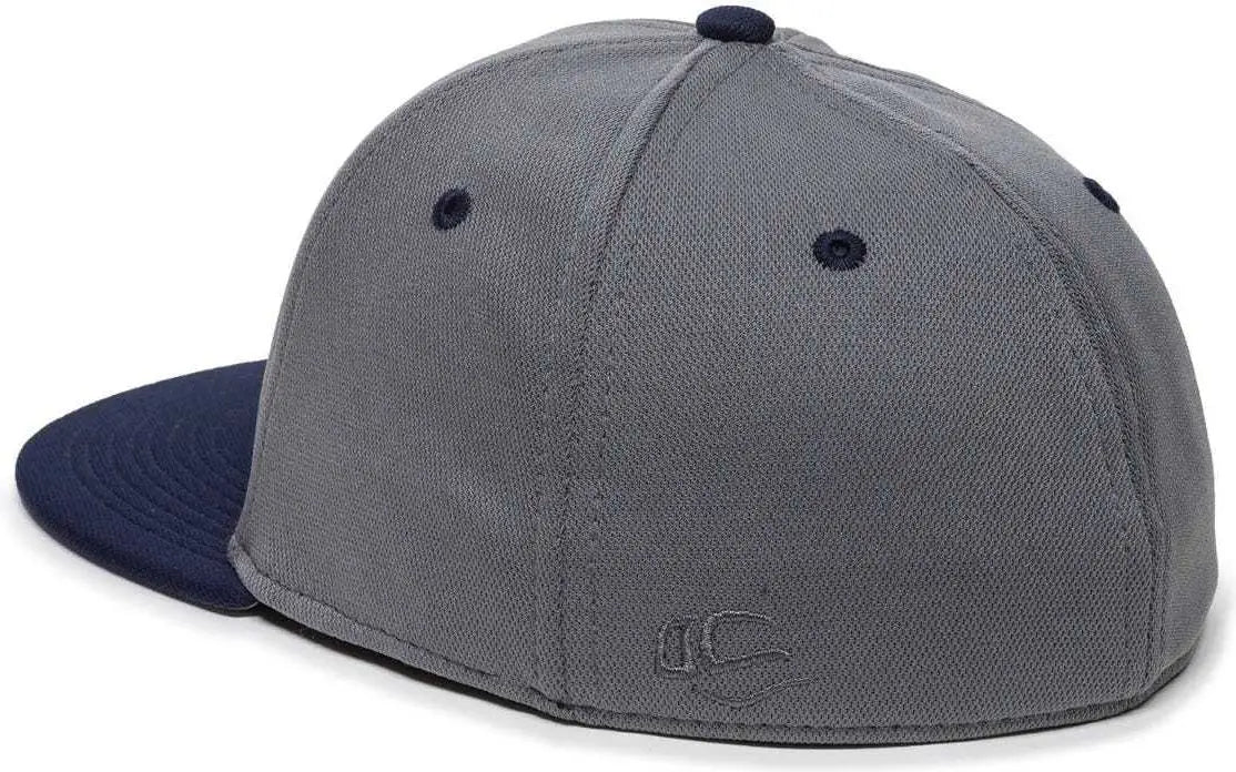 OC Sports TGS1930X Proflex Bamboo Charcoal Flat Visor Cap - Grap Navy