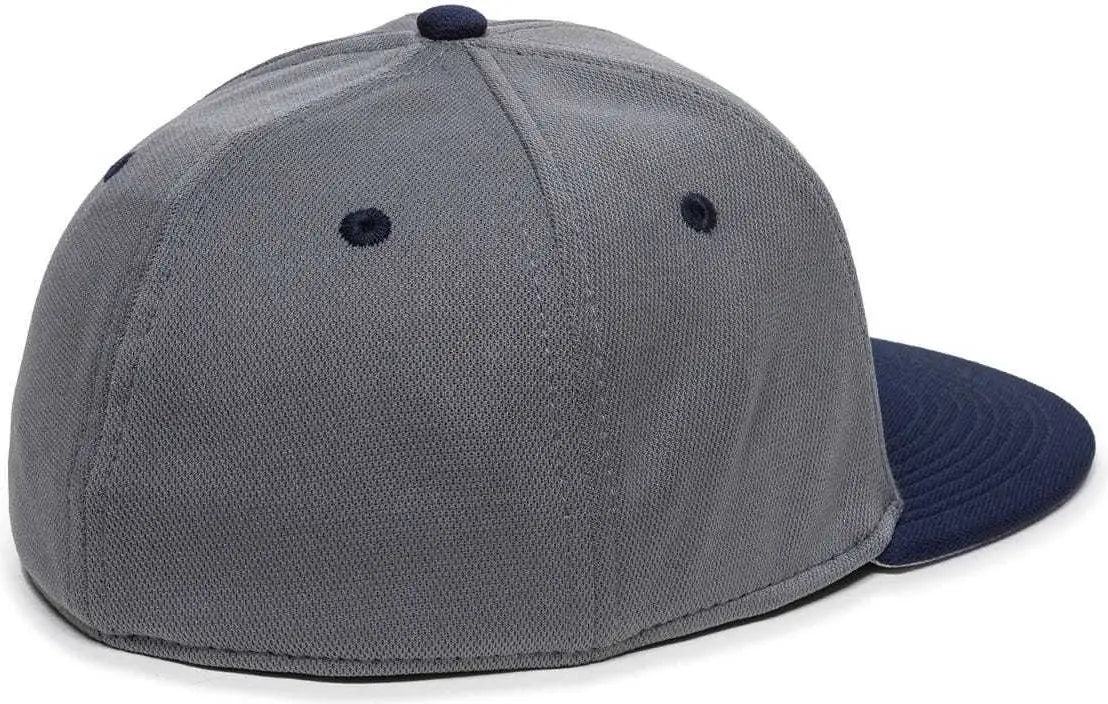 OC Sports TGS1930X Proflex Bamboo Charcoal Flat Visor Cap - Grap Navy