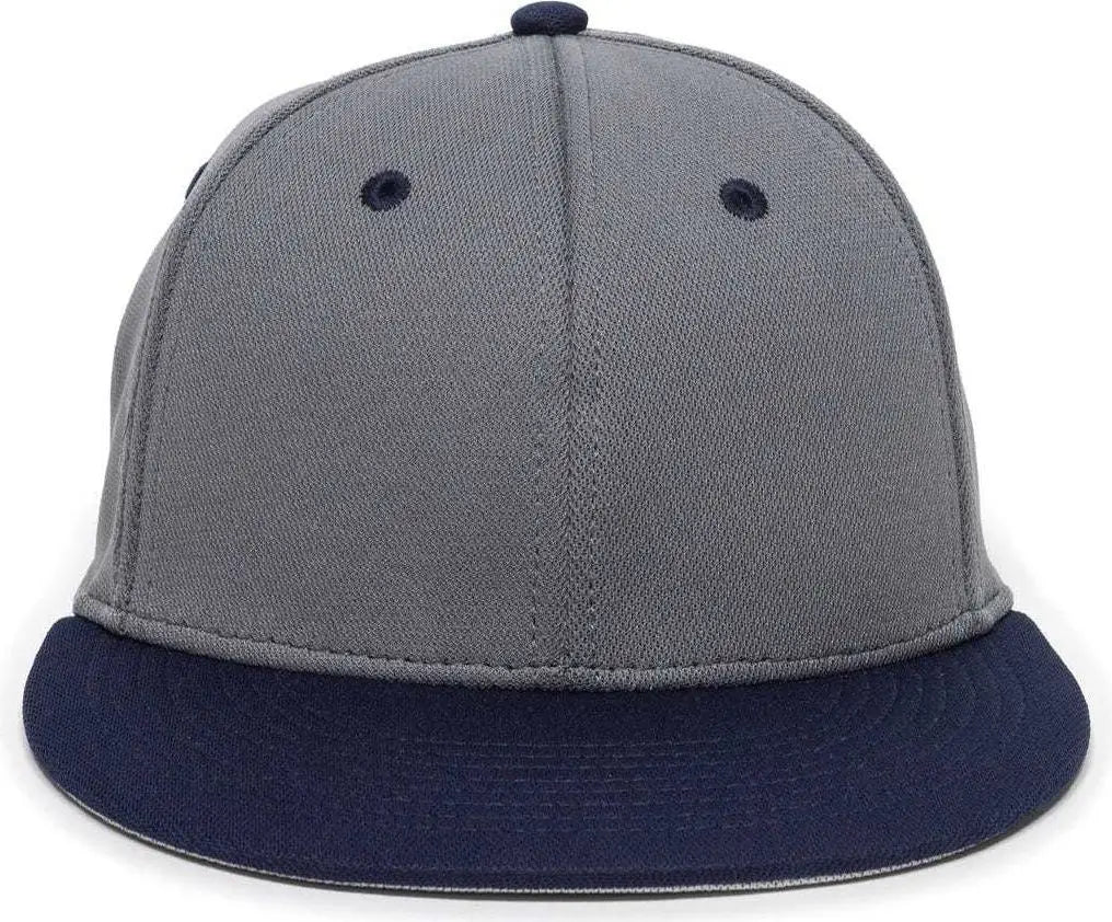 OC Sports TGS1930X Proflex Bamboo Charcoal Flat Visor Cap - Grap Navy