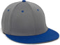 OC Sports TGS1930X Proflex Bamboo Charcoal Flat Visor Cap - Grap Royal - Dark Gray Royal / 6 3/8’’ - 6 3/4’’