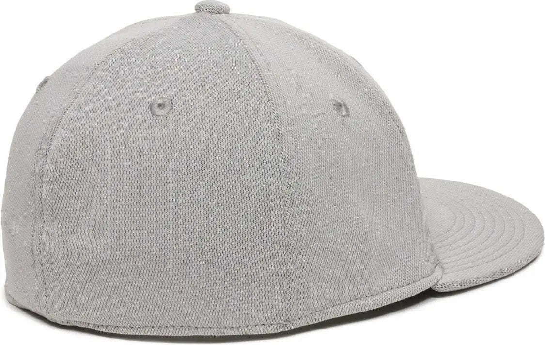 OC Sports TGS1930X Proflex Bamboo Charcoal Flat Visor Cap - Light Gray