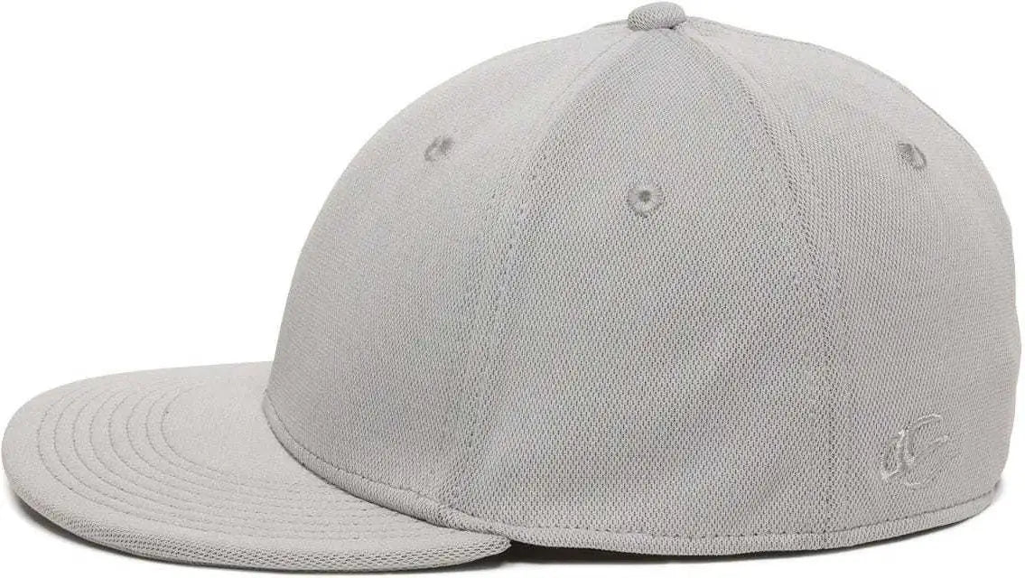 OC Sports TGS1930X Proflex Bamboo Charcoal Flat Visor Cap - Light Gray
