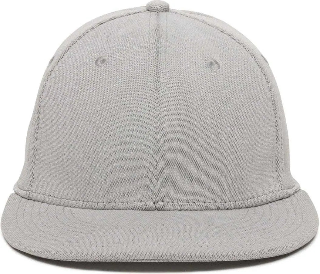 OC Sports TGS1930X Proflex Bamboo Charcoal Flat Visor Cap - Light Gray