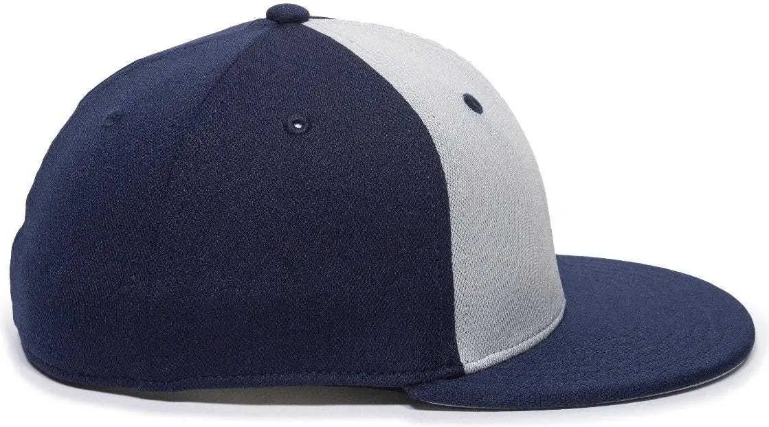 OC Sports TGS1930X Proflex Bamboo Charcoal Flat Visor Cap - Lt Gray Ny