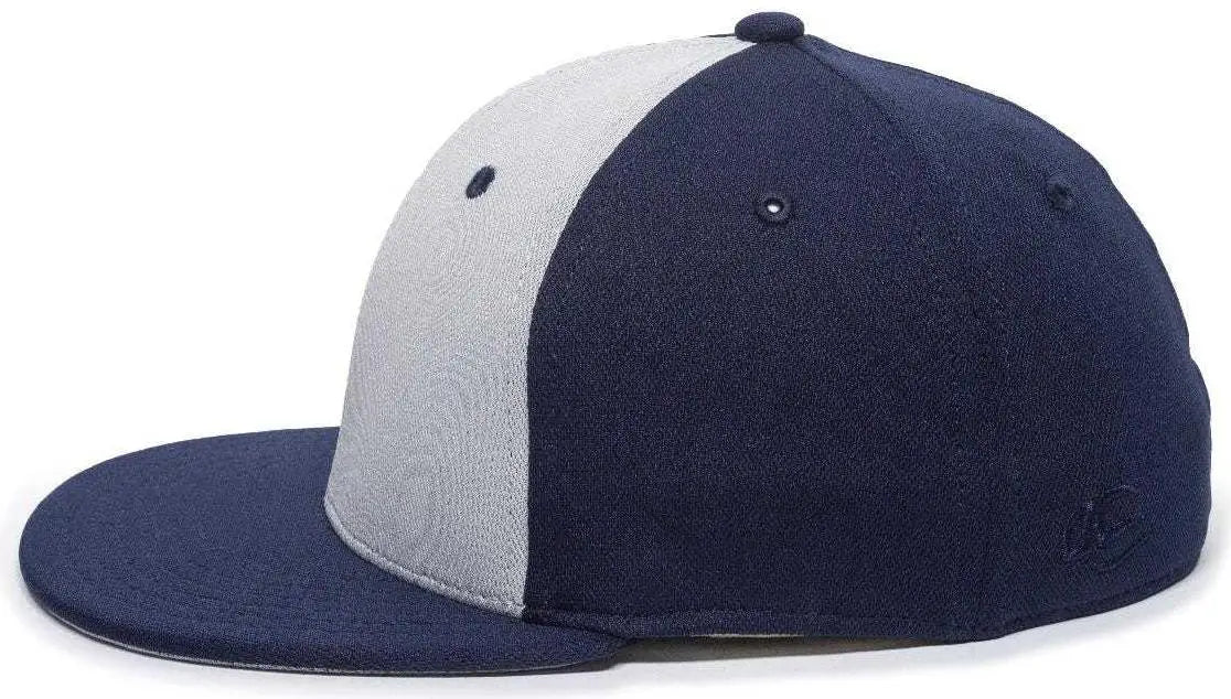 OC Sports TGS1930X Proflex Bamboo Charcoal Flat Visor Cap - Lt Gray Ny