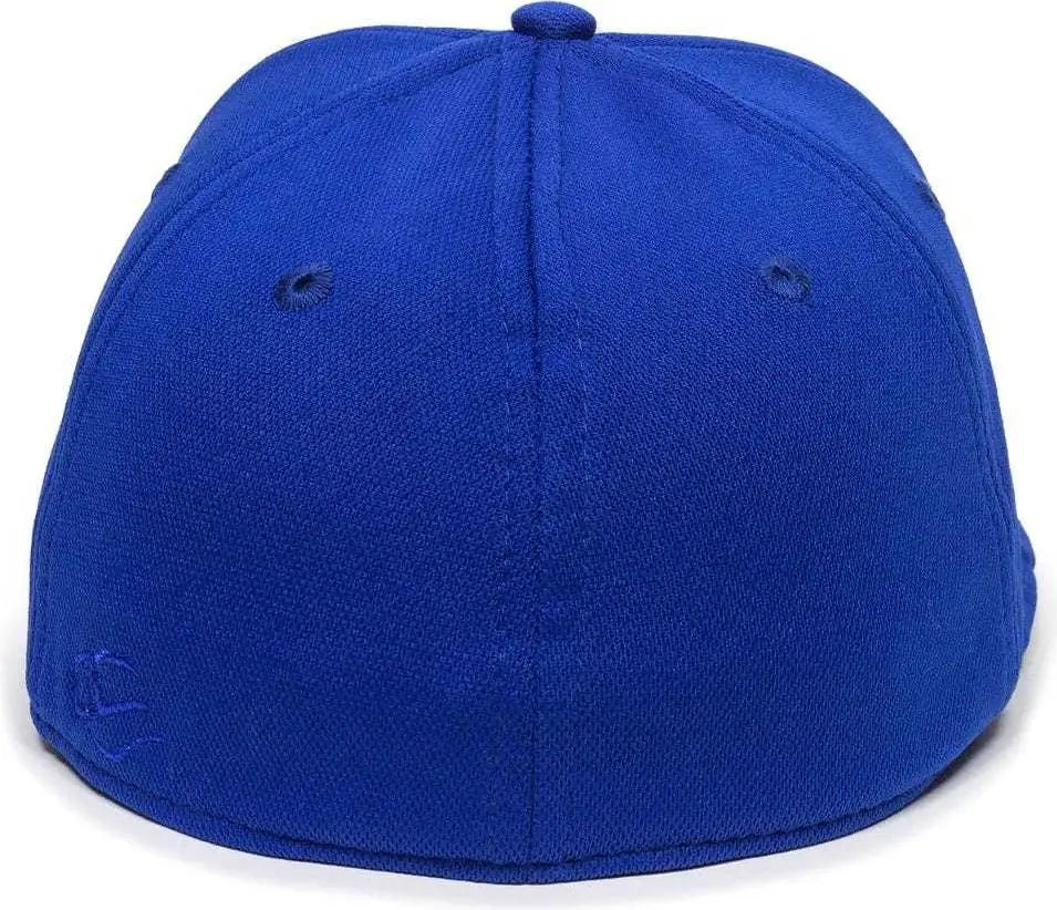 OC Sports TGS1930X Proflex Bamboo Charcoal Flat Visor Cap - Lt Gray Ry