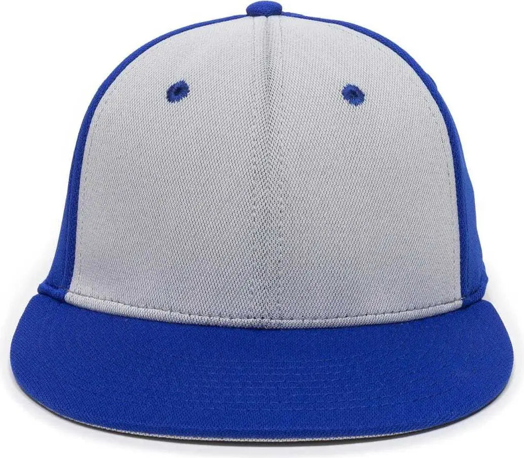 OC Sports TGS1930X Proflex Bamboo Charcoal Flat Visor Cap - Lt Gray Ry