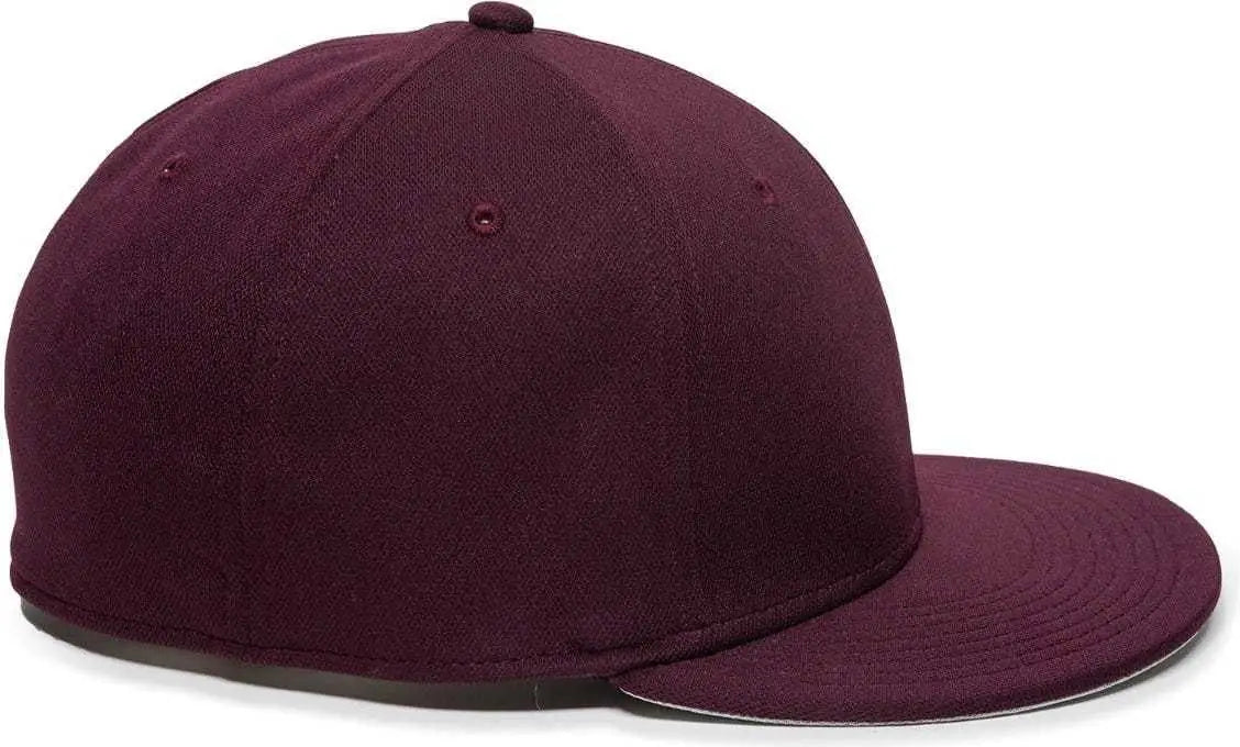 OC Sports TGS1930X Proflex Bamboo Charcoal Flat Visor Cap - Maroon