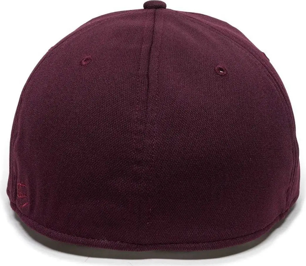 OC Sports TGS1930X Proflex Bamboo Charcoal Flat Visor Cap - Maroon