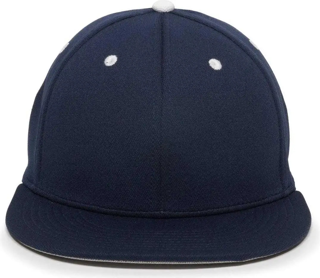 OC Sports TGS1930X Proflex Bamboo Charcoal Flat Visor Cap - Navy White