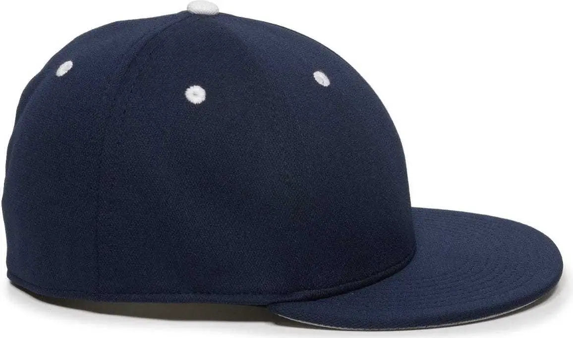 OC Sports TGS1930X Proflex Bamboo Charcoal Flat Visor Cap - Navy White