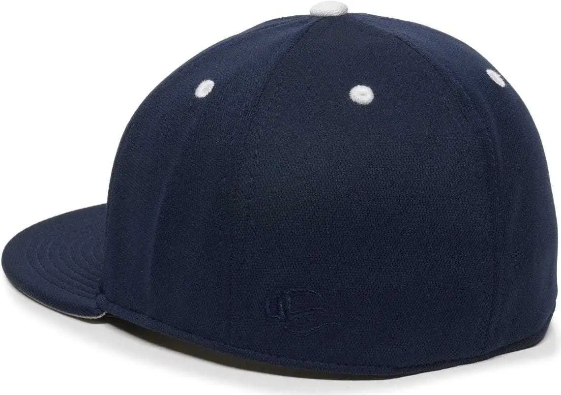 OC Sports TGS1930X Proflex Bamboo Charcoal Flat Visor Cap - Navy White