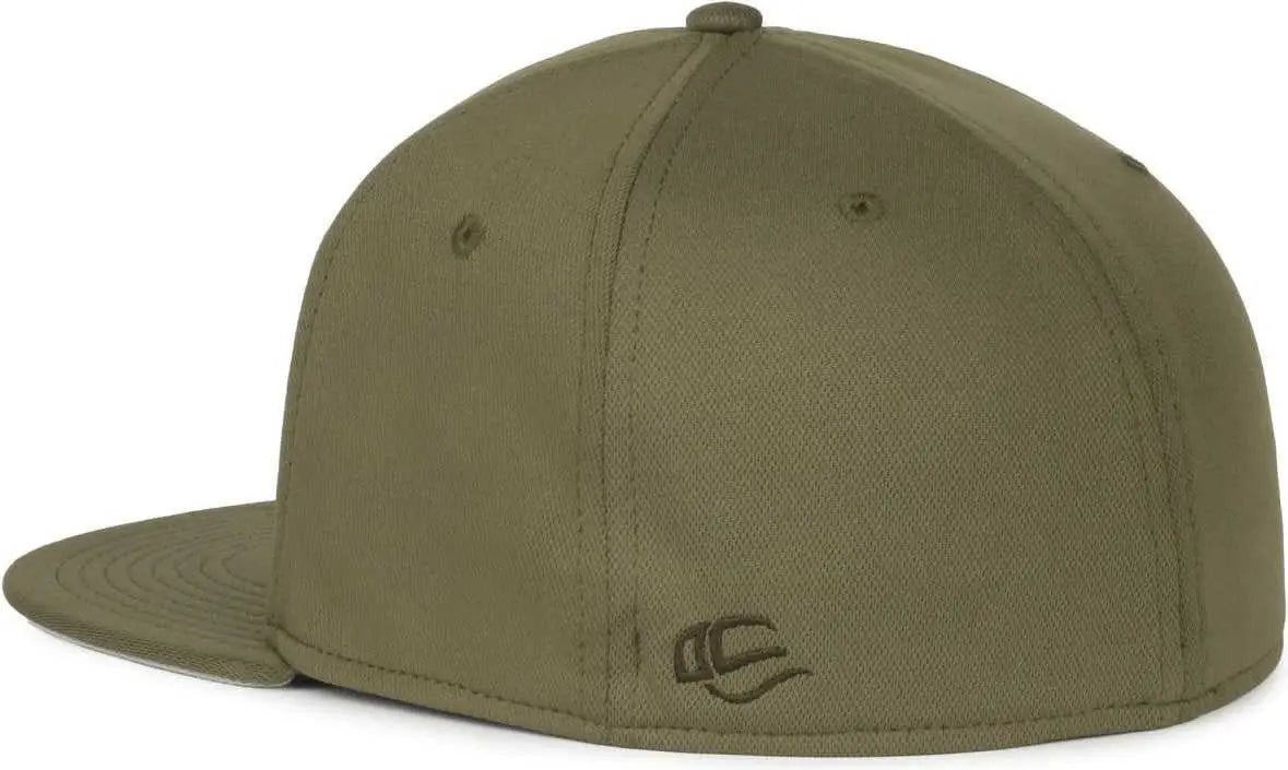 OC Sports TGS1930X Proflex Bamboo Charcoal Flat Visor Cap - Olive