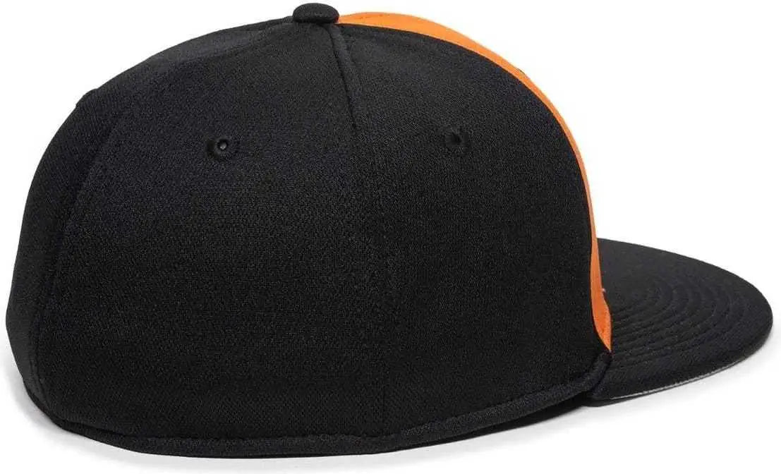 OC Sports TGS1930X Proflex Bamboo Charcoal Flat Visor Cap - Orange Bk