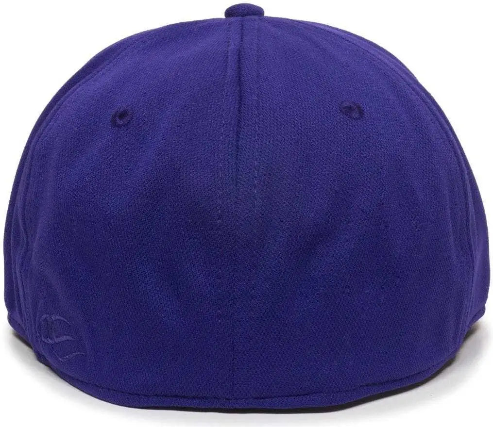 OC Sports TGS1930X Proflex Bamboo Charcoal Flat Visor Cap - Purple
