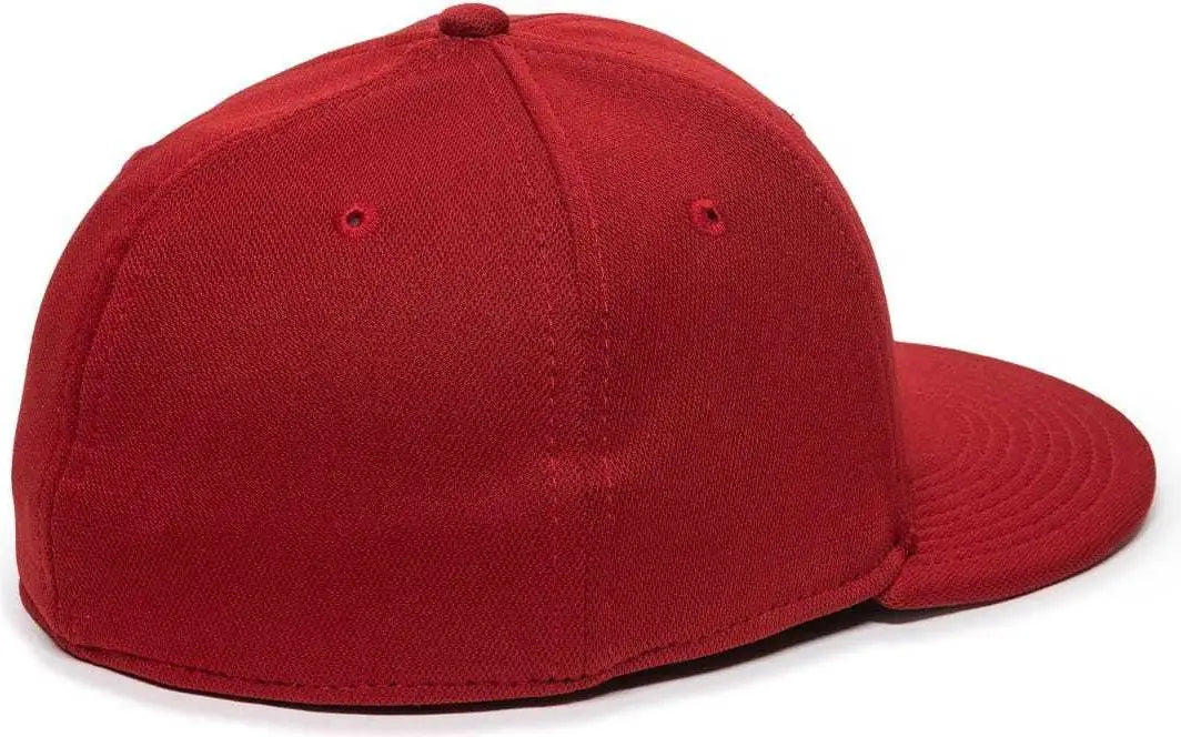 OC Sports TGS1930X Proflex Bamboo Charcoal Flat Visor Cap - Red